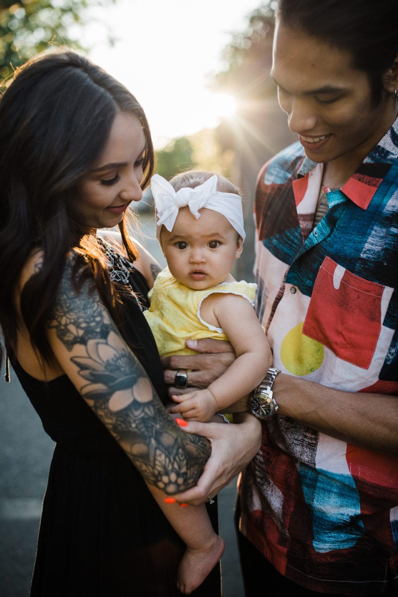 Lifestyle City Family Session - Manette